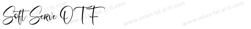 SoftServe OTF)字体转换